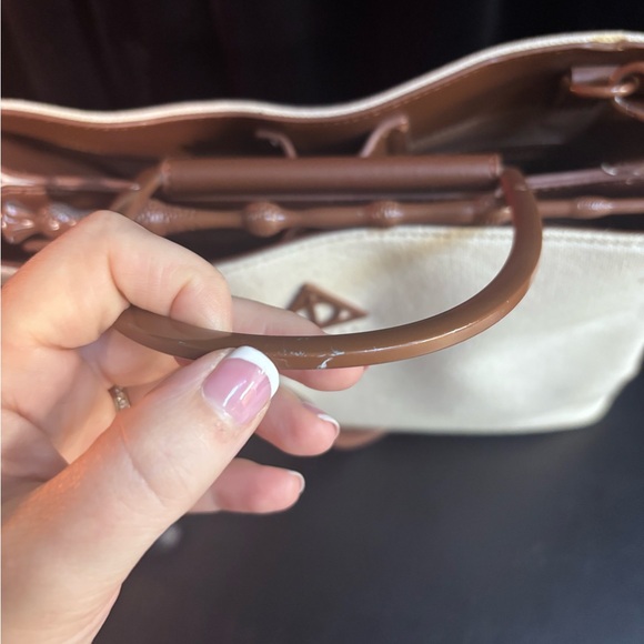 Loungefly Cream and Brown Harry Potter Deathly Hallows Crossbody Bag - Picture 14 of 14